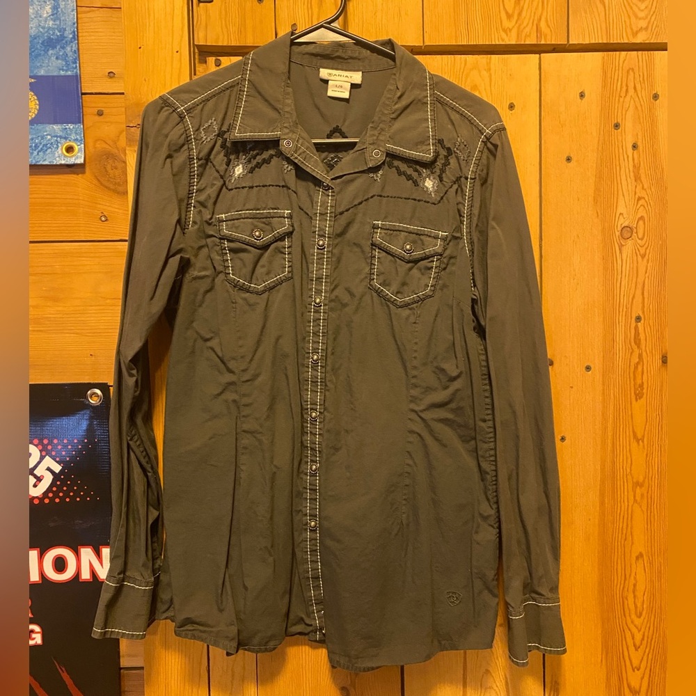 Ariat Dark Brown Shirt